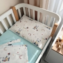 Set lenjerie de schimb pentru patut bebe 3 piese Panda (4)